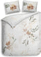 Heckettlane Charlot Dekbedovertrek - 100% Katoen-Satijn - 240x220 - Off-White