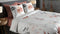 Heckettlane Charlot Dekbedovertrek - 100% Katoen-Satijn - 240x220 - Off-White