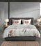 Heckettlane Charlot Dekbedovertrek - 100% Katoen-Satijn - 240x220 - Off-White