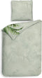 Heckettlane Ciunglia Dekbedovertrek - 100% Katoen-Satijn - 140x220 - Groen