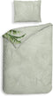 Heckettlane Ciunglia Dekbedovertrek - 100% Katoen-Satijn - 240x220 - Groen
