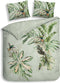 Heckettlane Ciunglia Dekbedovertrek - 100% Katoen-Satijn - 200x220-NL-BE - Groen