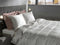 Heckettlane Clarabella Dekbedovertrek - Eenpersoons - Bamboe - 140x200-220cm - Wit
