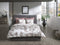 Heckettlane Clarabella Dekbedovertrek - Lits-jumeaux - Bamboe - 260x200-220cm - Wit