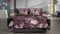 Heckettlane Clover Dekbedovertrek - Eenpersoons - Katoensatijn - 140x200-220cm - Zwart