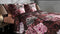 Heckettlane Clover Dekbedovertrek - Eenpersoons - Katoensatijn - 140x200-220cm - Zwart