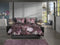 Heckettlane Clover Dekbedovertrek - Eenpersoons - Katoensatijn - 140x200-220cm - Zwart