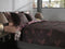 Heckettlane Clover Dekbedovertrek - Tweepersoons - Katoensatijn - 200x200-220cm - Zwart