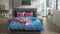 Heckettlane Cooper Dekbedovertrek - Eenpersoons - Bamboe - 140x200-220cm - Paars