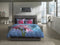 Heckettlane Cooper Dekbedovertrek - Eenpersoons - Bamboe - 140x200-220cm - Paars
