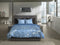 Heckettlane Cooper Dekbedovertrek - Eenpersoons - Bamboe - 140x200-220cm - Paars