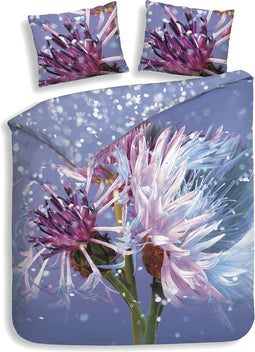 Heckettlane Cooper Dekbedovertrek - Lits-jumeaux - Bamboe - 240x200-220cm - Paars