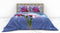 Heckettlane Cooper Dekbedovertrek - Lits-jumeaux - Bamboe - 240x200-220cm - Paars