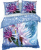 Heckettlane Cooper Dekbedovertrek - Lits-jumeaux - Bamboe - 260x200-220cm - Paars