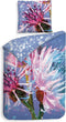 Heckettlane Cooper Dekbedovertrek - Tweepersoons - Bamboe - 200x200-220cm - Paars