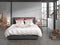 Heckettlane Coralline Dekbedovertrek - 100% Katoen-Satijn - 240x220 - Wit