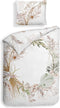 Heckettlane Coralline Dekbedovertrek - 100% Katoen-Satijn - 240x220 - Wit