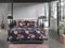 Heckettlane Daisy Dekbedovertrek - 100% Katoen-Flanel - 200x220-NL-BE - Blauw