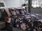 Heckettlane Daisy Dekbedovertrek - 100% Katoen-Flanel - 240x220 - Blauw