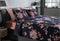Heckettlane Daisy Dekbedovertrek - 100% Katoen-Flanel - 260x220 - Blauw