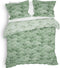 Heckettlane Danilo Dekbedovertrek - Lits-jumeaux - Katoensatijn - 260x200-220cm - Groen