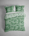 Heckettlane Danilo Dekbedovertrek - Lits-jumeaux - Katoensatijn - 260x200-220cm - Groen