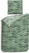 Heckettlane Danilo Dekbedovertrek - Lits-jumeaux - Katoensatijn - 240x200-220cm - Groen