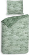 Heckettlane Danilo Dekbedovertrek - Lits-jumeaux - Katoensatijn - 260x200-220cm - Groen