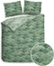 Heckettlane Danilo Dekbedovertrek - Tweepersoons - Katoensatijn - 200x200-220cm - Groen