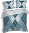 Heckettlane Danny Dekbedovertrek - Lits-jumeaux - Katoen - 260x200-220cm - Blauw