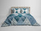Heckettlane Danny Dekbedovertrek - Lits-jumeaux - Katoen - 240x200-220cm - Blauw