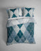 Heckettlane Danny Dekbedovertrek - Lits-jumeaux - Katoen - 260x200-220cm - Blauw