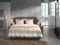 Heckettlane Dekbedovertrek Abbe - Bedlinnen met Abstract print - 240x220 - Natural - Dekbedhoes van 100% Katoen-Flanel