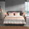 Heckettlane Dekbedovertrek Abbe - Bedlinnen met Abstract print - 260x220 - Natural - Dekbedhoes van 100% Katoen-Flanel