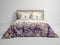 Heckettlane Dekbedovertrek Aimy - Bedlinnen met Bloemen print - 200x220 - Wit - Dekbedhoes van 100% Katoen-Satijn