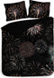 Heckettlane Dekbedovertrek Amira - Bedlinnen met Stad print - 200x220 - Zwart - Dekbedhoes van 100% Katoen-Twill