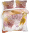 Heckettlane Dekbedovertrek Anneli - Bedlinnen met Ornamenten print - 260x220 - Multi - Dekbedhoes van 100% Katoen-Satijn