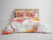 Heckettlane Dekbedovertrek Anneli - Bedlinnen met Ornamenten print - 240x220 - Multi - Dekbedhoes van 100% Katoen-Satijn