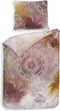 Heckettlane Dekbedovertrek Anneli - Bedlinnen met Ornamenten print - 260x220 - Multi - Dekbedhoes van 100% Katoen-Satijn