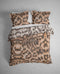 Heckettlane Dekbedovertrek Artimis - Bedlinnen met print - 140x220 - Natural - Dekbedhoes van 100% Katoen-Satijn