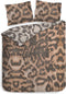 Heckettlane Dekbedovertrek Artimis - Bedlinnen met print - 140x220 - Natural - Dekbedhoes van 100% Katoen-Satijn