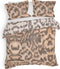 Heckettlane Dekbedovertrek Artimis - Bedlinnen met print - 200x220 - Natural - Dekbedhoes van 100% Katoen-Satijn