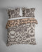 Heckettlane Dekbedovertrek Artimis - Bedlinnen met print - 200x220 - Natural - Dekbedhoes van 100% Katoen-Satijn