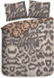 Heckettlane Dekbedovertrek Artimis - Bedlinnen met print - 240x220 - Natural - Dekbedhoes van 100% Katoen-Satijn