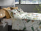 Heckettlane Dekbedovertrek Asa - Bedlinnen met Bloemen print - 200x220 - Multi - Dekbedhoes van 100% Katoen-Dobby