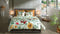 Heckettlane Dekbedovertrek Asa - Bedlinnen met Bloemen print - 260x220 - Multi - Dekbedhoes van 100% Katoen-Dobby