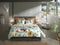 Heckettlane Dekbedovertrek Asa - Bedlinnen met Bloemen print - 260x220 - Multi - Dekbedhoes van 100% Katoen-Dobby