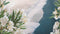 Heckettlane Dekbedovertrek Attis - Bedlinnen met Zee print - 140x220 - Natural - Dekbedhoes van 100% Katoen-Satijn