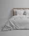 Heckettlane Dekbedovertrek Attis - Bedlinnen met Zee print - 200x220 - Natural - Dekbedhoes van 100% Katoen-Satijn