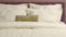 Heckettlane Dekbedovertrek Banda - Bedlinnen met Strepen - 240x220 - Off-White - Dekbedhoes van 100% Katoen-Satijn